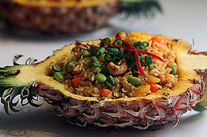 Ricetta riso e ananas