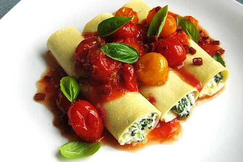 cannelloni-ricotta-e-spinaci cannelloni ricotta e spinaci