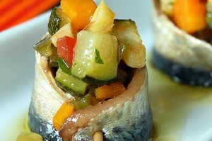 Sardine alle verdure