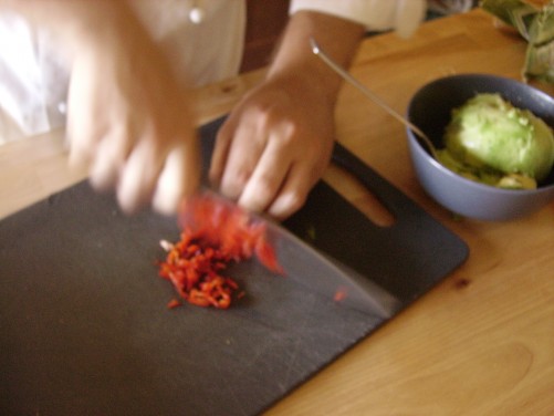 Foto PENTAX Image di Salsa Guacamole