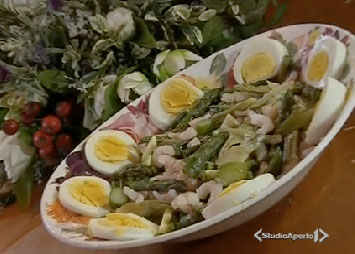 Foto cotto-e-mangiato di Cotto e Mangiato del 23 maggio: Insalata di verdure e gamberetti