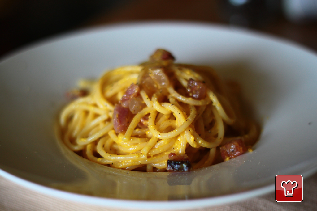 Video della ricetta della pasta alla carbonara