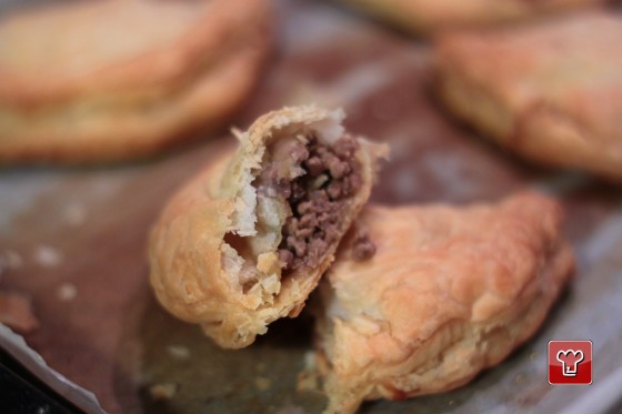 Empanada con frutti di mare