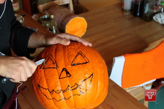 Foto Intaglio di Come intagliare la Zucca di Halloween