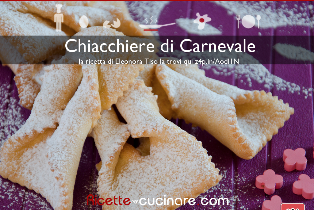 Le ricette dei dolci di Carnevale, tradizione italiana