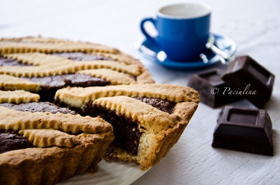 Foto Crostata nera di Cioccolato, che passione!