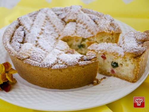 Crostata di ricotta tipo pastiera