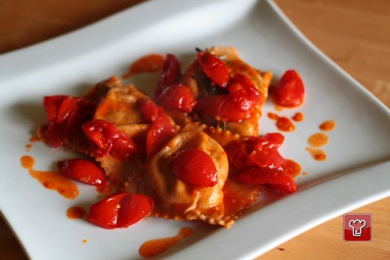Foto Tortelli di branzino e patate di Patate golose: al forno, ripiene, fritte…