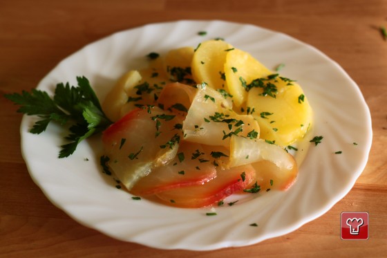 Foto Insalata di patate di Patate golose: al forno, ripiene, fritte…