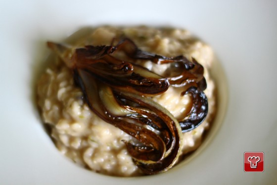 Foto Risotto al radicchio di Il riso: buono e sano. Tante idee per prepararlo in modo originale