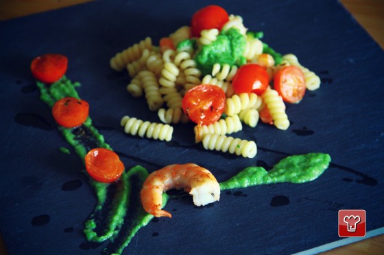 Foto Pasta con gamberi e zucchine di Tante ricette con le zucchine
