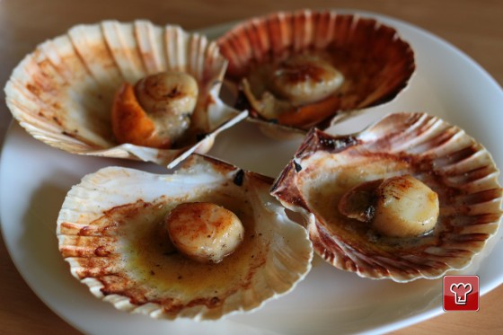 Foto Capesante alla vaniglia di Il menu di nozze: esempi per tutti i gusti