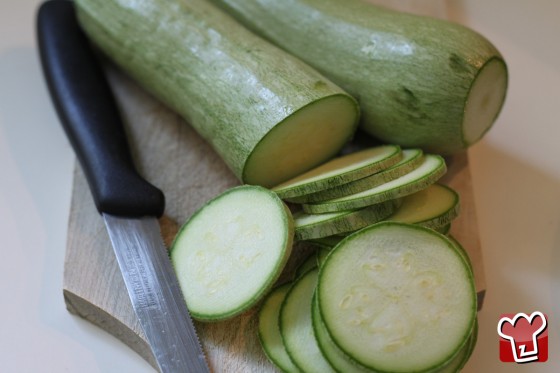 Foto Zucchine di Linguine al pesto di zucchine e mandorle
