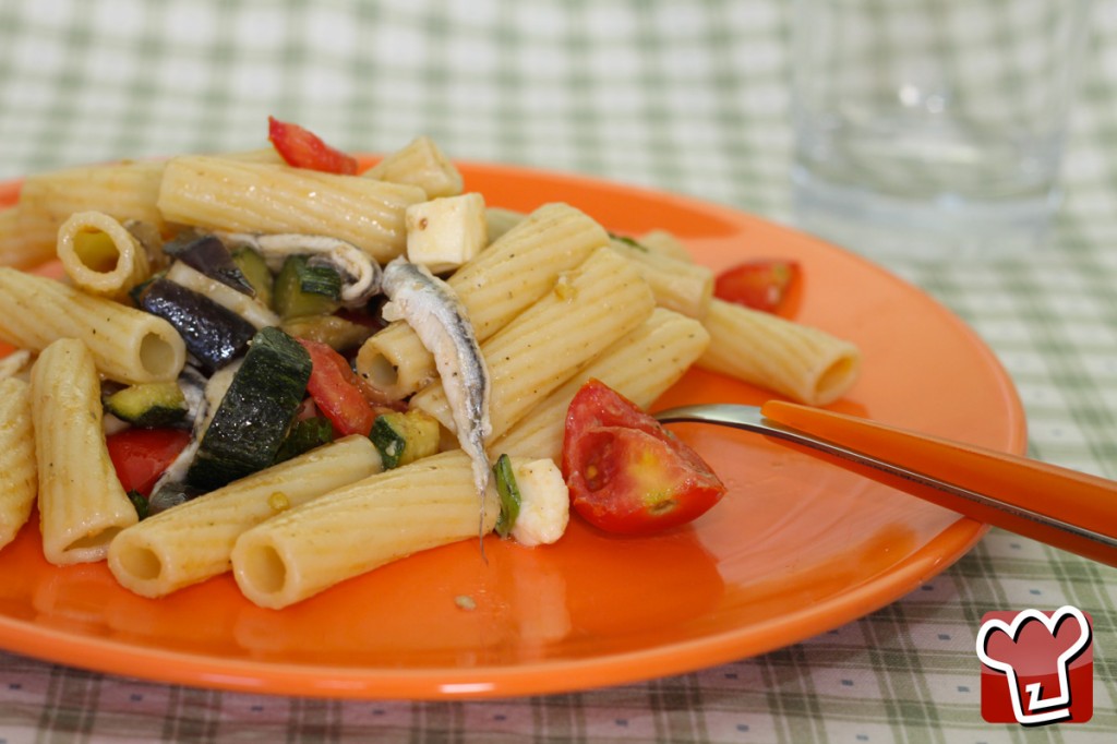 Pasta fredda con alici