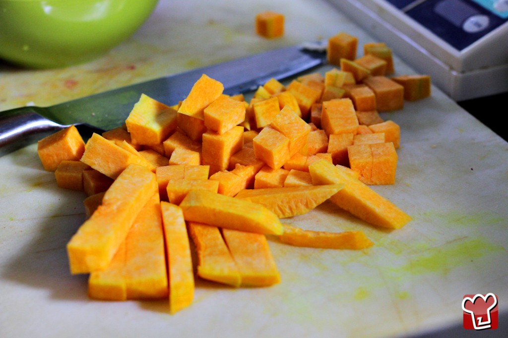 Pulire e tagliare velocemente la zucca