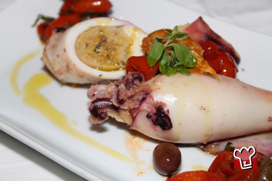 Calamari ripieni con patate