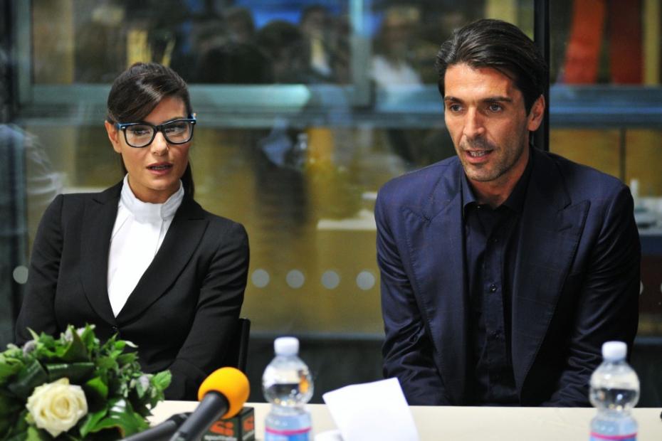 Il flirt tra Ilaria d’Amico e Gigi Buffon