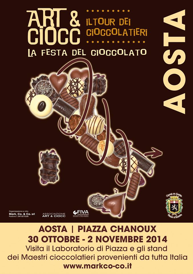 Parte oggi Art & Ciocc 2014 ad Aosta