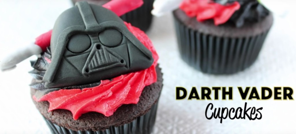Star Wars Darth Vader: come farlo in un cupcake