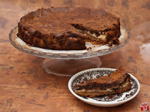 Foto torta marmorizzata al cioccolato – Ricettepercucinare.com di Torte di compleanno, 10 ricette facili e veloci