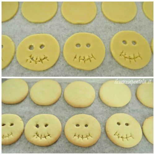 biscotti di halloween senza formine o stampini - Ricettepercucinare.com