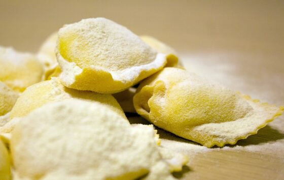 Ravioli gorgonzola e pere, ricetta