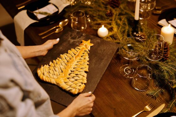 Torta salata a forma di albero di Natale: ecco come si fa