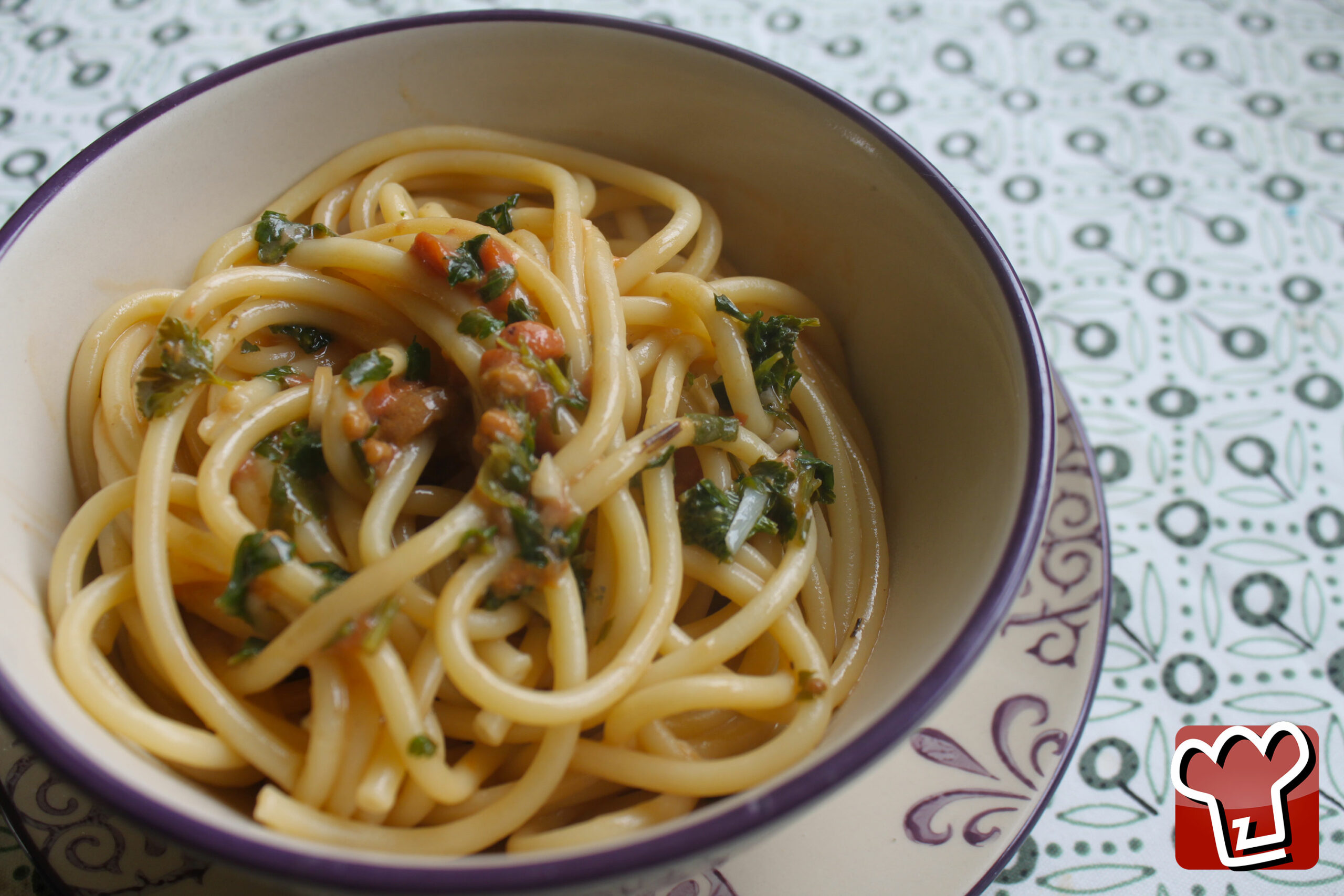 pasta ai ricci di mare surgelati - Ricettepercucinare.com