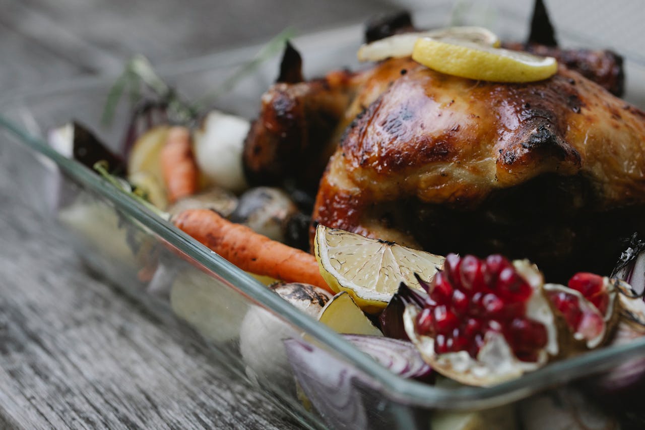 pollo al forno con patate alla napoletana - RicettaPerCucinare.com