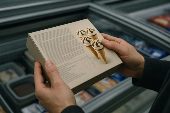 Chi produce i gelati Eurospin? La risposta è sulla confezione
