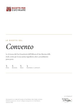Copertina del PDF Le ricette del Convento